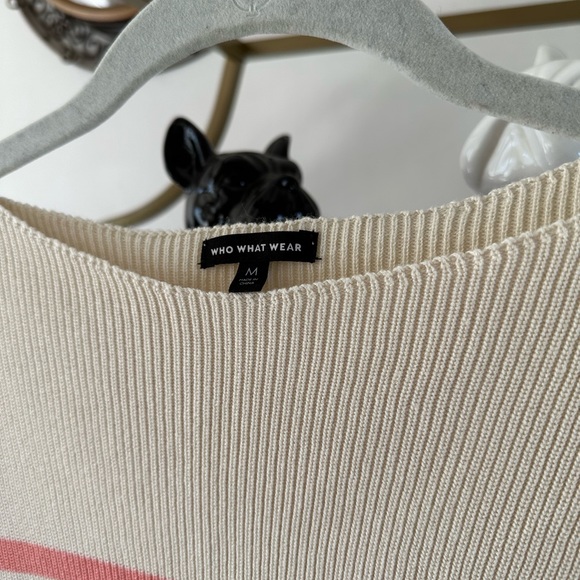 Who what wear striped pink sweater - Picture 7 of 7